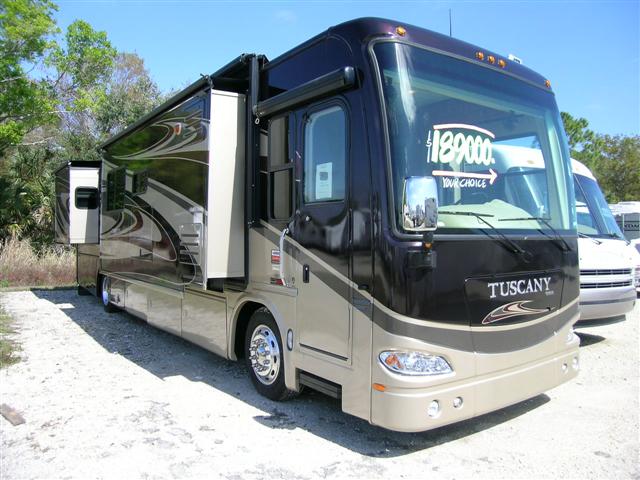 New 2009 Damon Tuscany 4076 Class A - Diesel For Sale